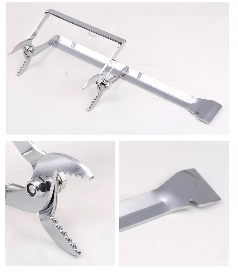 带刀蜂巢框夹knife-equipped hive frame clamp